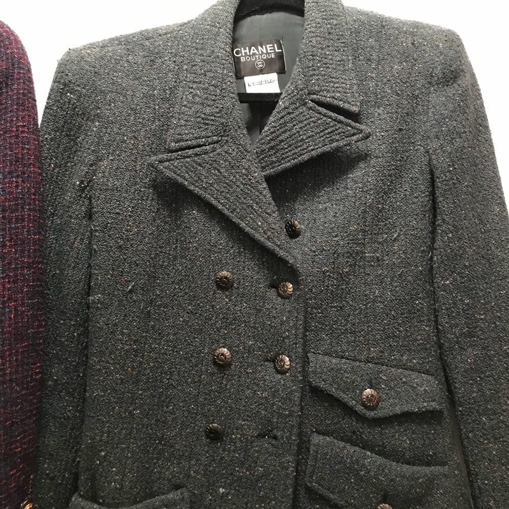 ONE OF A KIND- CHANEL SAMPLED KNIT BLAZER